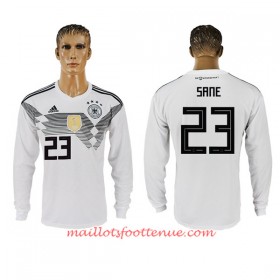 Maillot/Tenue Allemagne Sane 23 Domicile Coupe du monde 2018 Manche Longue